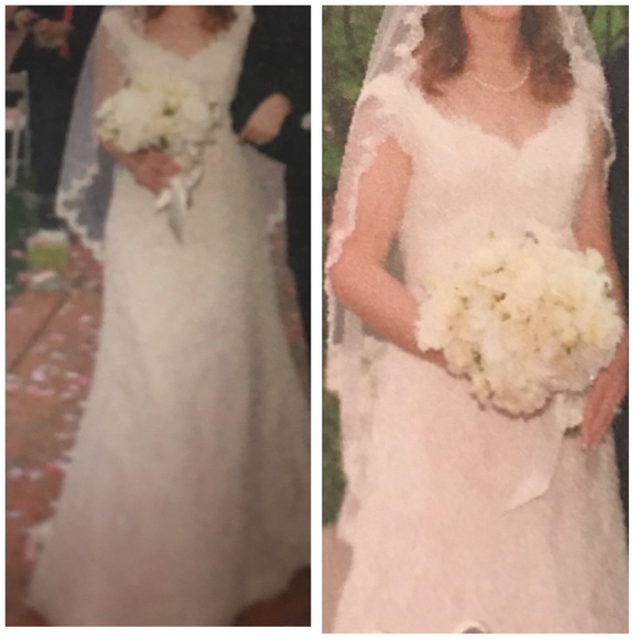 Paloma Blanca Rosalyn Lace Bridal Gown - Picture 7 of 7